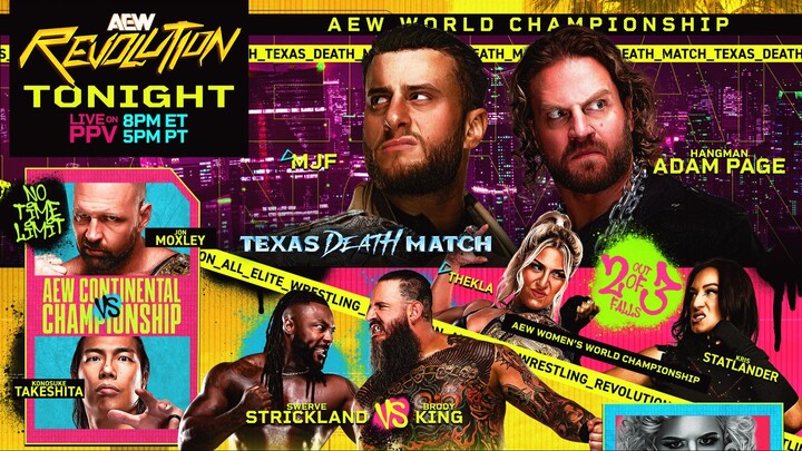 AEW Revolution 2026 - 15 March 2026