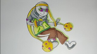 How To Draw Chaser Sans  Cách vẽ Và Tô Màu Sans Đẹp Và Dễ