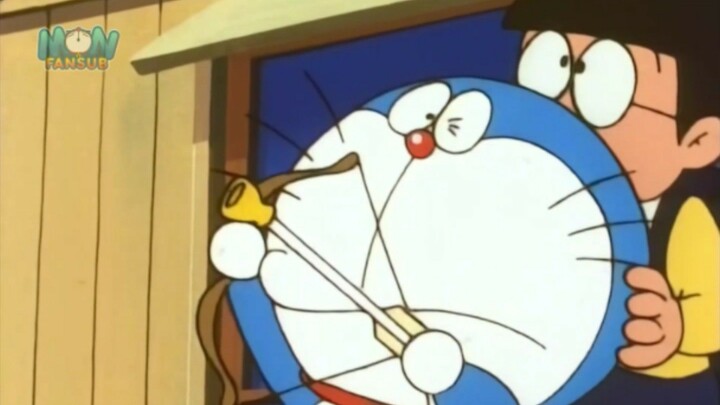 [Doraemon 1979]Tập 32 - Đi Học Bằng Cung Tên - Gương Quảng Cáo (Vietsub)