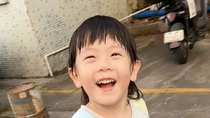 The child has grown up and can now understand what Mom says.