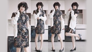 Cậu bé trông thật quyến rũ trong bộ sườn xám🥵