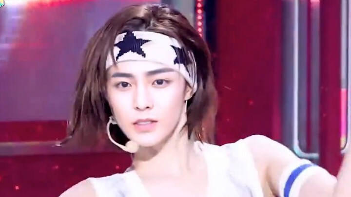[Heart-protecting Dragon Lord opens up! ]Hou Minghao x Jin Minting girl group dance headband version