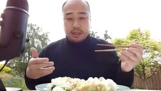 ASMR STEAMED ASIAN FOOD: Har Gow, Siu Mai, Udon & Bok Choy🥬 (Eating Sounds & Slurping Sounds)