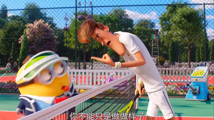 Minions: With me here, Gru won’t be bullied by you anymore!