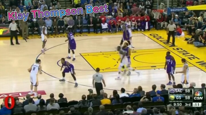 Klay Thompson Best 37 points in just 1quarter ( 3rd quarter only)