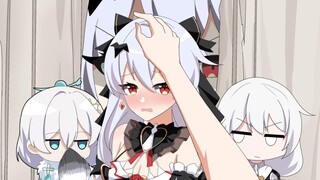 [Teater Kecil Honkai Impact 3] Perjalanan spiritual seorang istri di bawah bulan besar...