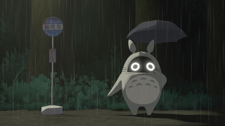 [Hayao Miyazaki x Zetsu Zero] Midsummer, rainy night, My Neighbor Totoro!