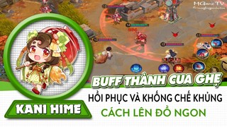 Onmyoji Arena | Chơi ngay Kani Hime - Cua ghẹ khống chế cực khủng, hồi phục tốt lại mới được buff