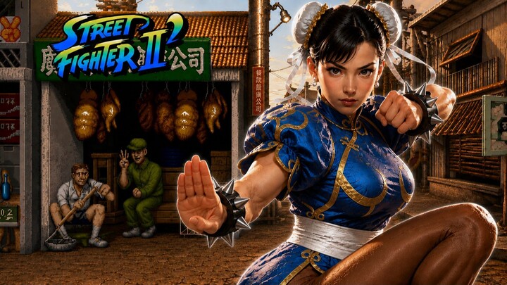 CHUN LI - The First Lady of Street Fighter | Street Fighter II Arcade Gameplay