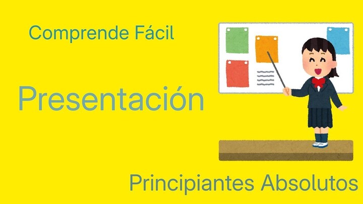 Presentación - Principiante absoluto A0 ｜ Spanish comprehensible input