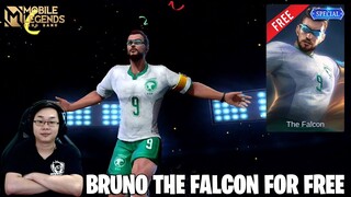 BRUNO THE FALCON PALING OP! MUSUH AUTO LOSE STREAK! MOBILE LEGENDS