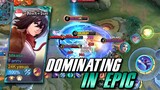 LATE GRIND! DOMINATING IN EPIC RANK | FANNY GAMEPLAY | MLBB