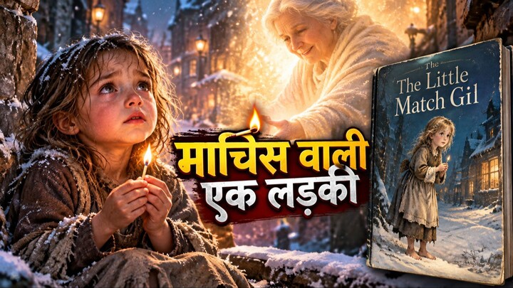 माचिस वाली एक लड़की | The Little Match Girl | Hans Christian Andersen की भावुक कहानी