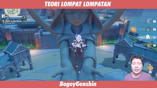 TEORI LOMPAT DI ATAS PATUNG !