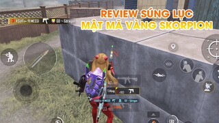 PUBG MOBILE | REVIEW SÚNG LỤC MẬT MÃ VÀNG SKORPION SÚNG LỤC NÂNG CẤP ĐẦU TIÊN