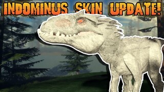 THE INDOMINUS UPDATE! | ALBINO GIGANOTOSAURUS! | Roblox Prior Extinction!