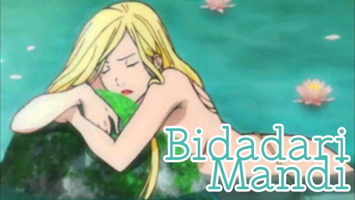 Bidadari Mandi di Kali...😍