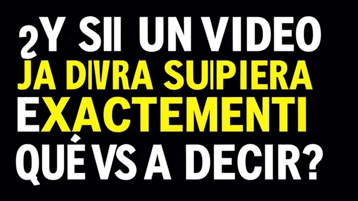 📼 EL VIDEO PREDIJO CADA PALABRA QUE IBA A DECIR… Y LA ÚLTIMA ERA IMPOSIBLE 😨