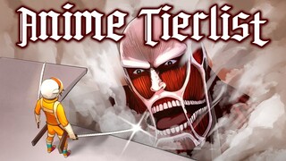 anime tier list