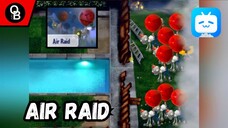 DI GEMPUR HABIS2AN DARI UDARA | Air Raid | Mini Games Plants Vs Zombies Real Life
