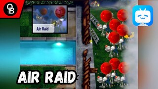 DI GEMPUR HABIS2AN DARI UDARA | Air Raid | Mini Games Plants Vs Zombies Real Life