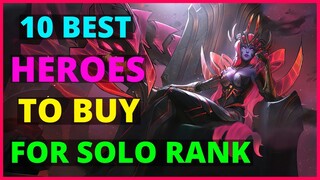 10 BEST HEROES TO BUY IN MOBILE LEGENDS 2022