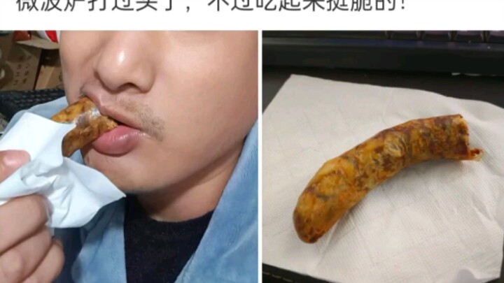 It's quite crispy to eat.
