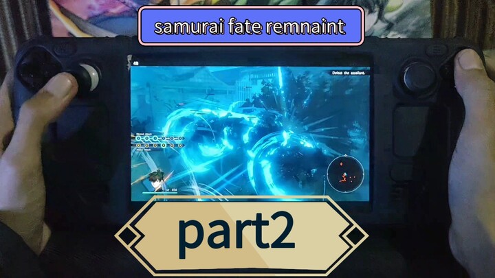 riview gameplay samurai fate remnaint steamdeck part 2