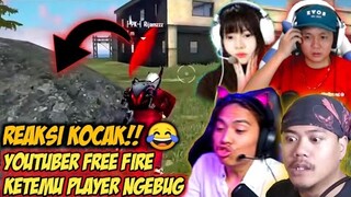 LUCU BANGET YOUTUBER FREE FIRE KETEMU PLAYER NGEBUG!! BUDI01GAMING|| KEMAZ|| MOZ1LA|| YUDI||SHERGIA