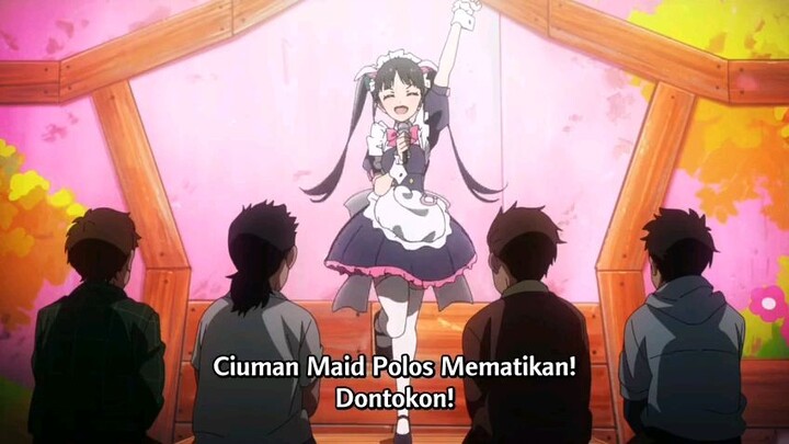 sikopet berkedok maid 👺 #akibamaidwar