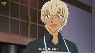Amuro san bắt được điểm yếu của Conan kun