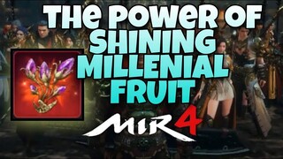 [MIR4] POWER LEVELING  USING SHINING MILLENNIAL FRUIT (TAGALOG)