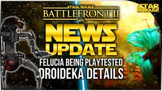 Felucia Being Playtested! MORE Droideka Details | Star Wars Battlefront 2 Update