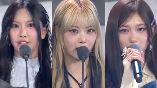 【李瑞+洪恩採+Hyein】鲸芙炽忙内合体，金唱片颁奖！