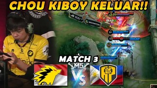 ARLOT OWGYNN TIBA2 MENGGILA GINI COY!! CHOU KIBOY KELUAR!! - ONIC vs BREN MATCH 3