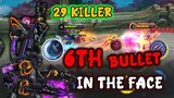 Granger 6th Bullet In The Face ~ 29 Kill | Mobile Legends