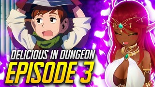 AIN'T NO WAY! BRO ITS ARMOR! | Delicious in Dungeon Ep 3 Reaction