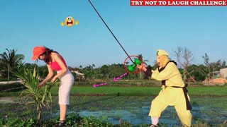 Cười Bể Bụng Với Ngộ Không Ăn Hại Và Gái Xinh - Phần 79 | Must Watch New Funny 😂 Comedy Videos 2020