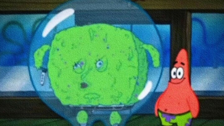 SpongeBob is quarantined due to skin disease