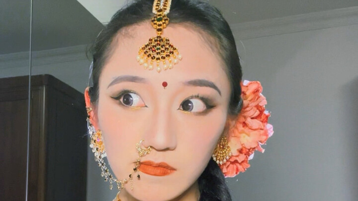 [Indian Dance] Energy Builds to a Climax with Seamless Transitions Between Six Expressions