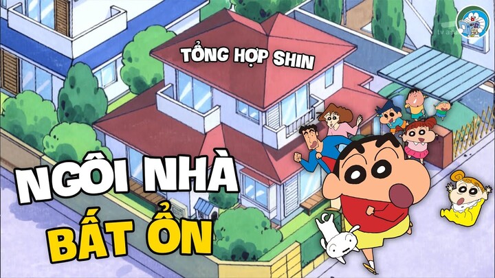 Tổng Hợp 1 Tiếng Ngôi Nhà Nổ Tung Bất Ổn Của Shin | Shin Cậu Bé Bút Chì