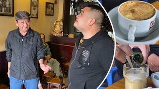 Thưởng Thức Cốc Cafe Trứng & Bia Trứng Tại Cafe Giảng gần 80 Năm Tuổi