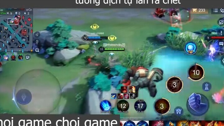 tướng địch tự lăn ra chết p3 #choigamechoigame