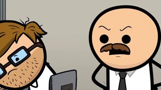 Cyanide Joy Show: A single office worker challenges nine girls, and the curse of the clone creates a