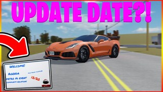 POSSIBLE RELEASE DATE to the UPCOMING GREENVILLE UPDATE?! || Roblox Greenville