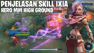 PENJELASAN SKILL DAN BUILD IXIA - HERO MARKSMAN BARU YANG PUNYA SKILL JARAK JAUH