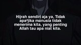 Hijrah sendiri aja ya,