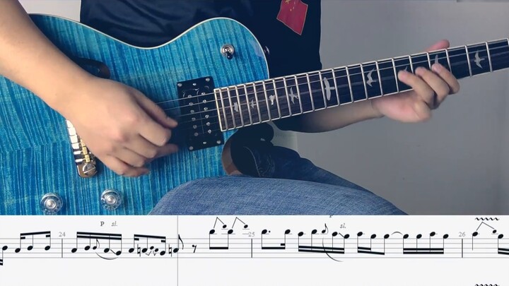 【กีตาร์ไฟฟ้าพร้อมโน้ตเพลง】โหมโรง "Norwegian Forest" ของ Wu Bai + SOLO ตอนจบ