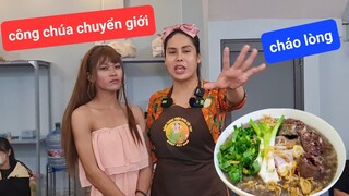 Công chúa chuyển giới ghé thăm DIVA Cát Thy review Cháo lòng - Ẩm thực Cha Rồng