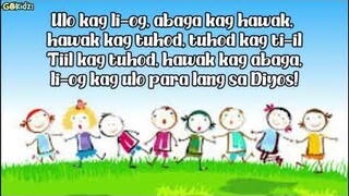 Ulo Kag Li-og | Sunday School Songs | Bible Action Song | Kidz Praise Song | Hiligaynon Song for Kid